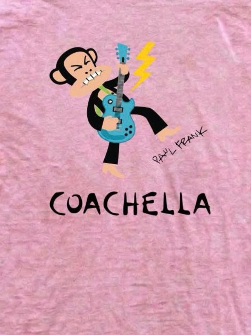 Coachella Pink Graphic Kids T‑Shirt - Picture 2 of 2